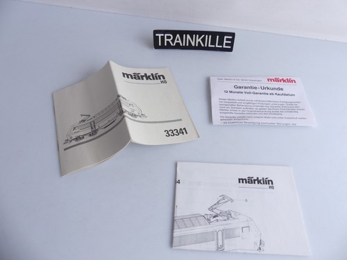 33341 marklin notices pour - /,